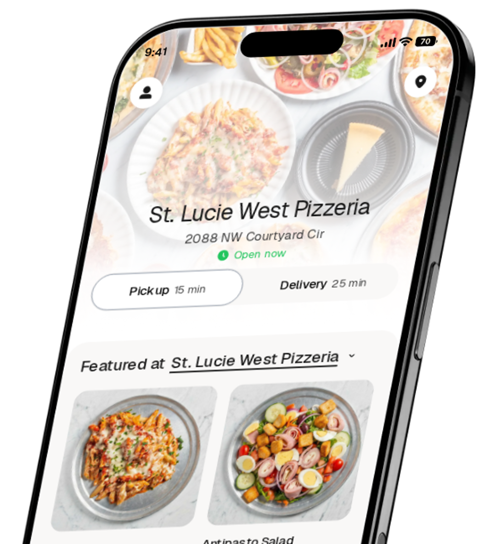 St. Lucie West Pizzeria app preview