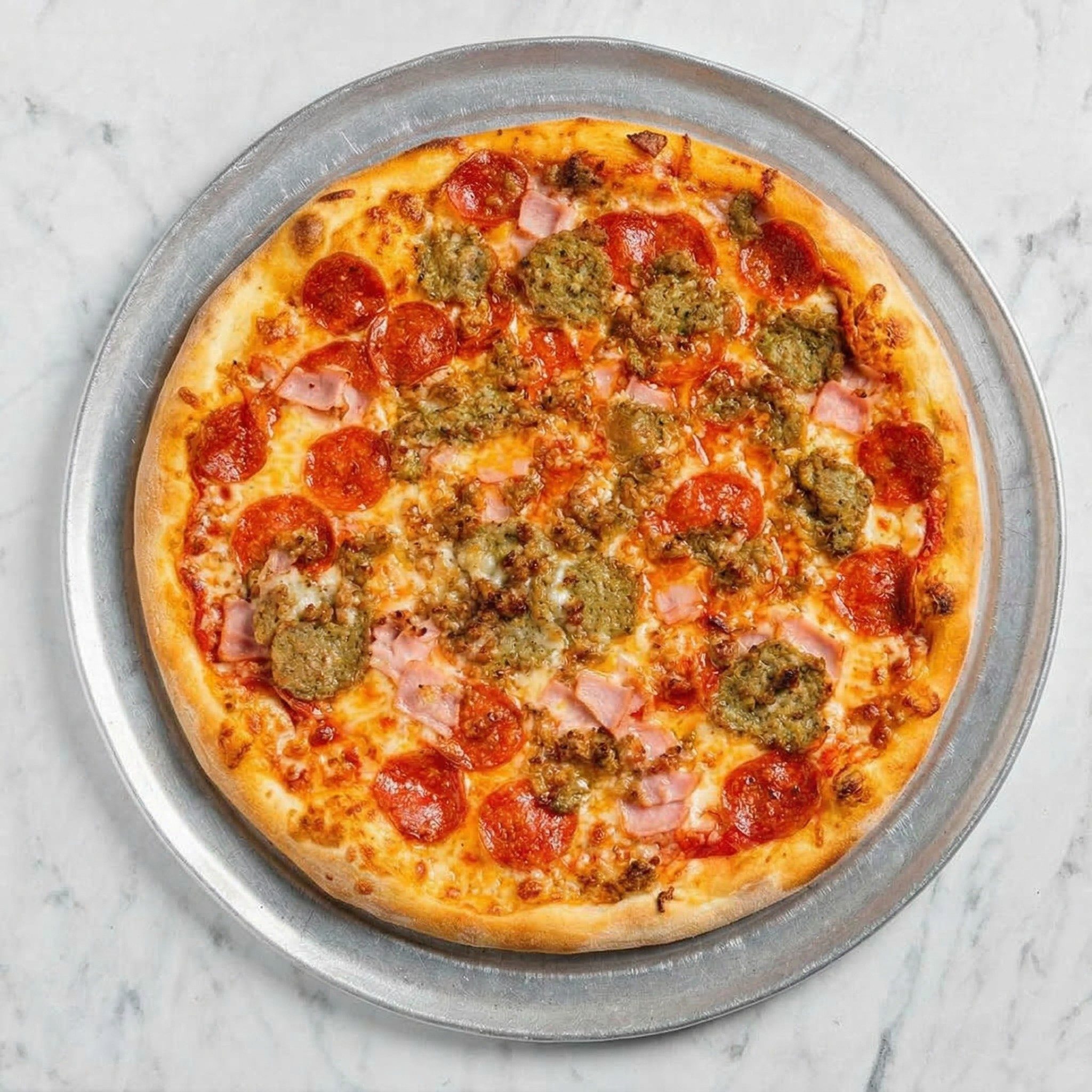 Meat Lovers Pizza.