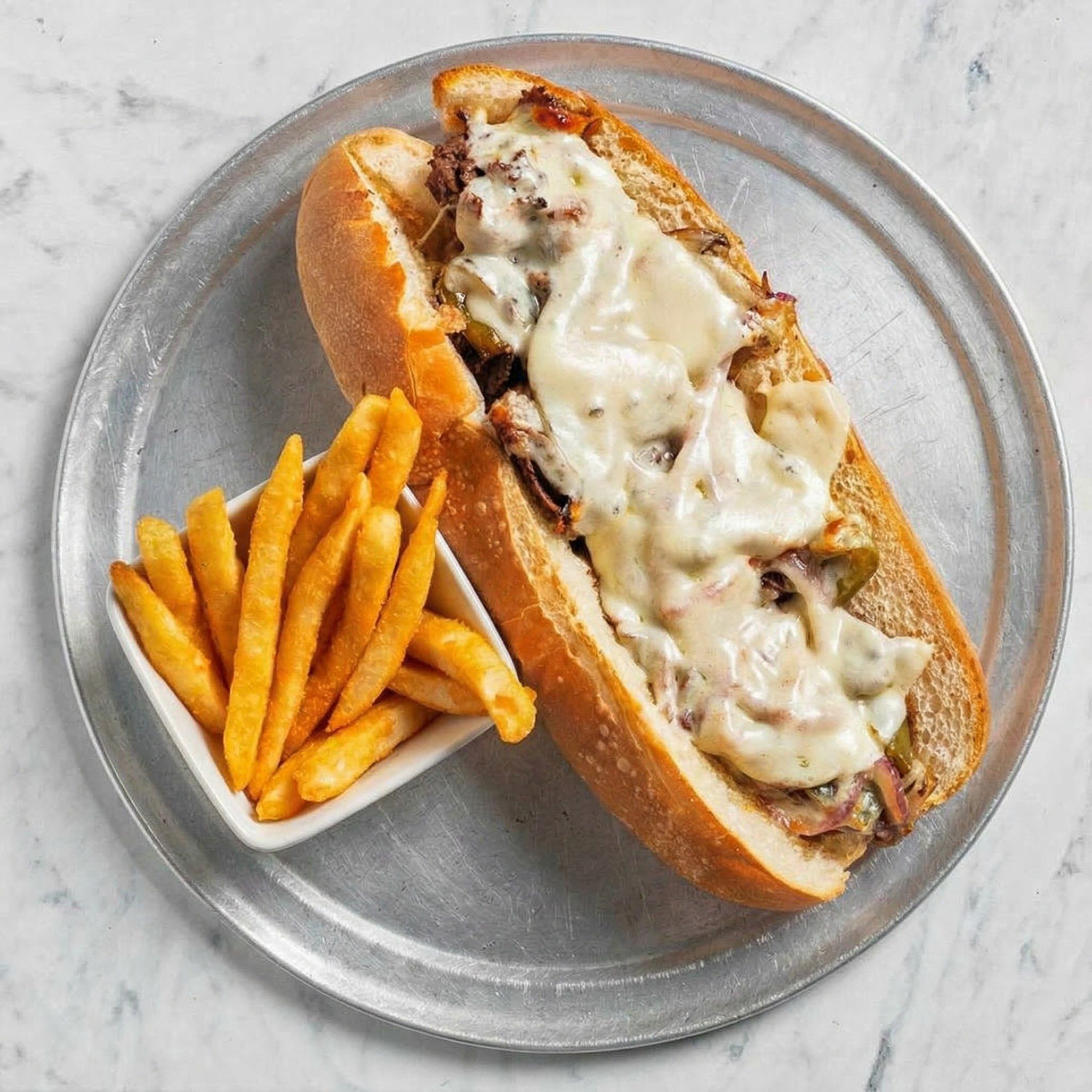 Steak & Cheese Hot Sub.