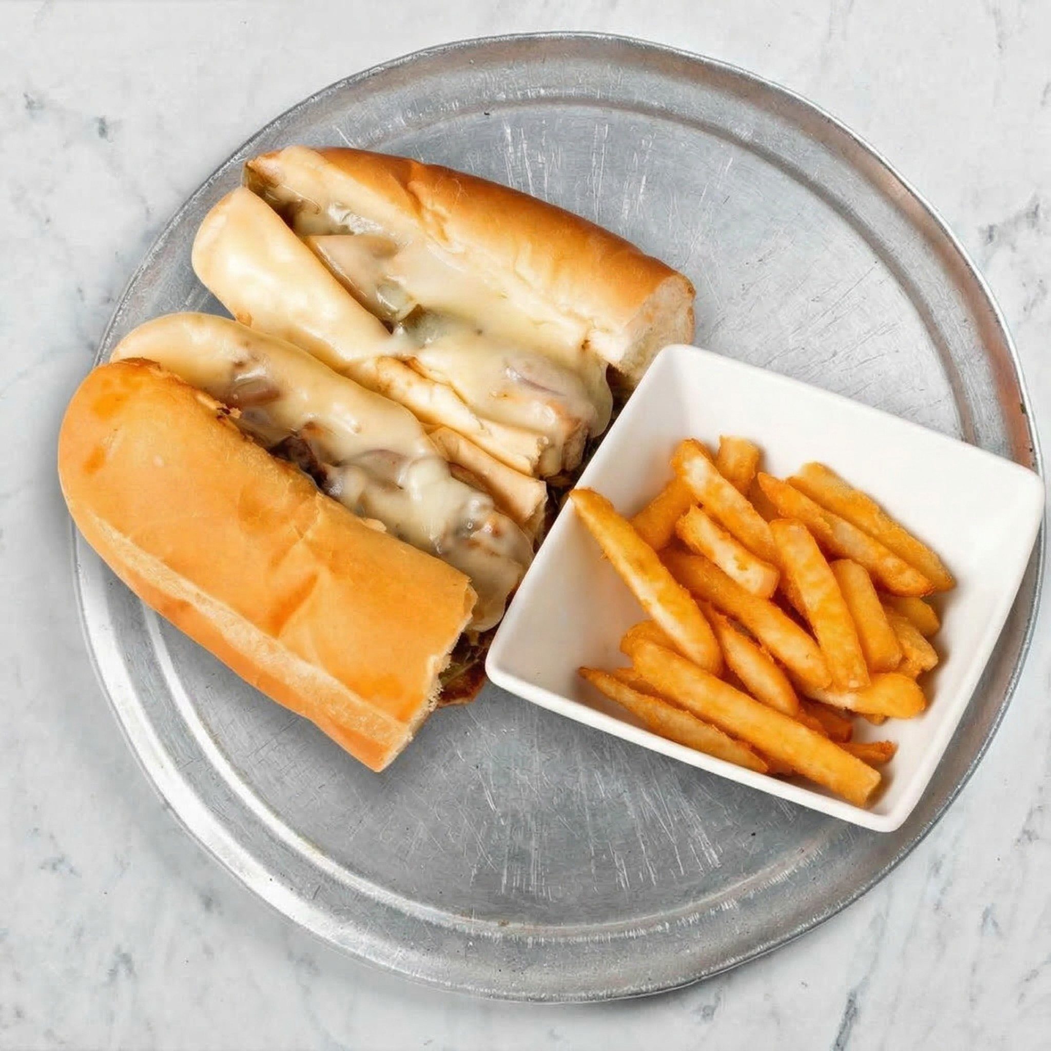 Grilled Chicken Philly Hot Sub.