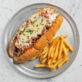 Eggplant Parmesan Hot Sub