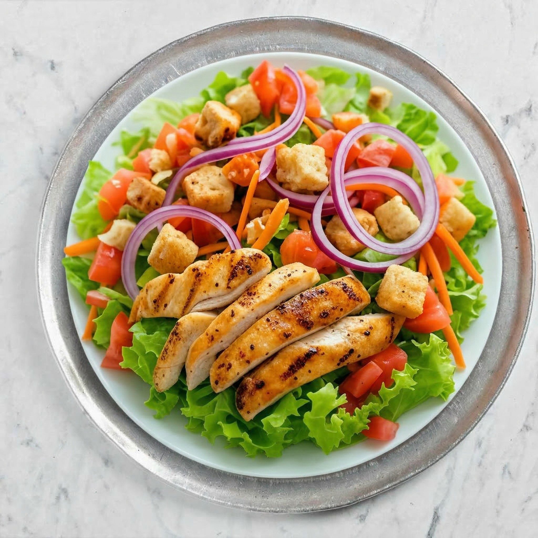 Grilled Chicken Salad.