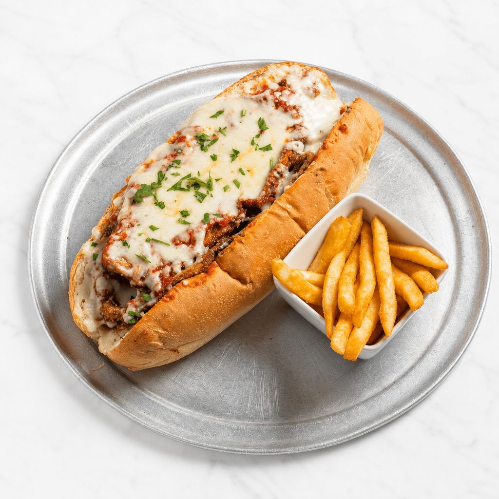Eggplant Parmesan.
