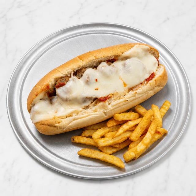 Sausage & Peppers Hot Sub.