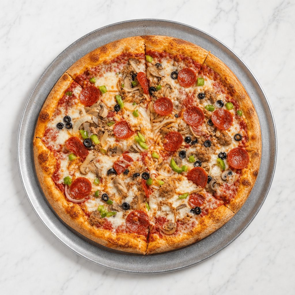 24" Stadium All The Way Pizza.