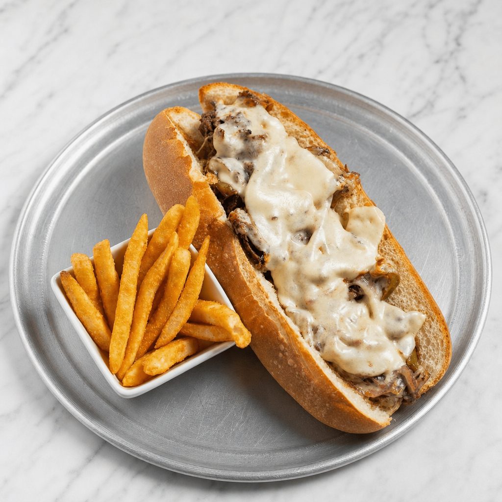 Steak & Cheese Hot Sub.